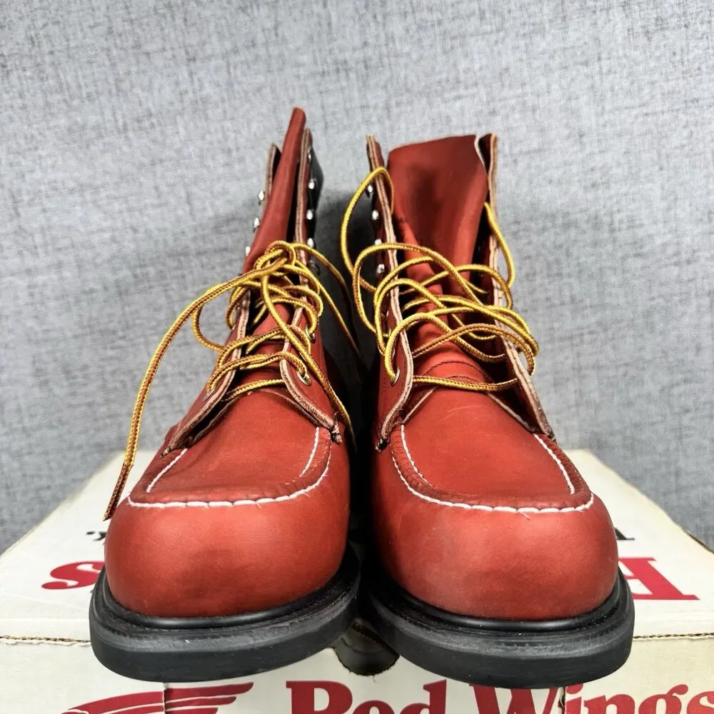 Red Wing Boots Men's 10.5 E 404 Supersole Leather Work Vintage